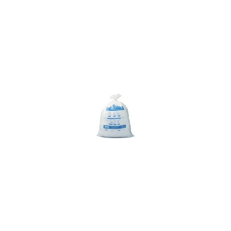 sacs poubelles bxl 60 litres blanc 30µ par 420 sacs